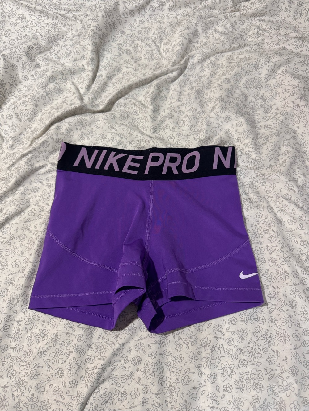 Nike Purple Dri-FIT Women's Compression Shorts